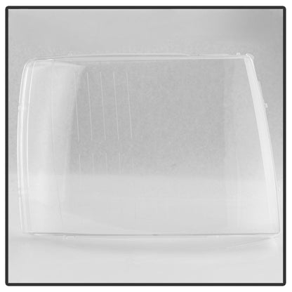 SPYDER xTune 07-13 Chevrolet Silverado 1500 Headlight Lens (Pair) (HD-JH-CS07-LENS) 9042379