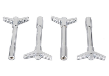 Ford Valve Cove Bolt Kit 4pk Chrome w/Ford Logo FRD302-325