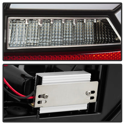 SPYDER Apex 13-17 Audo A5 / S5 / RS5 (Factory LED) LED Tail Lights - Blk (ALT-YD-AA513LED-SEQGR-BK) 5089045