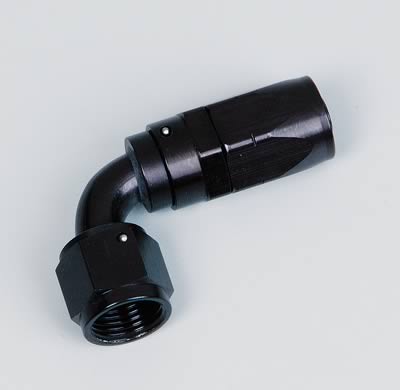 FITTING HOSE END 90DEG -8AN