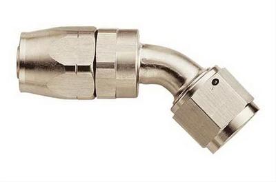 HOSE FITTING -06AN HOSE 45 DEG