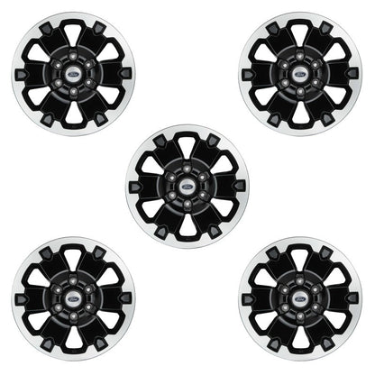 Ford Racing 21-22 Bronco 18in Black Machined Face Wheel Kit M-1007K-BB5