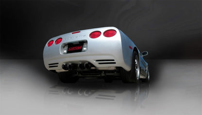 Corsa Performance 97-04 Chevrolet Corvette C5 Z06 5.7L V8 Black Sport Axle-Back Exhaust