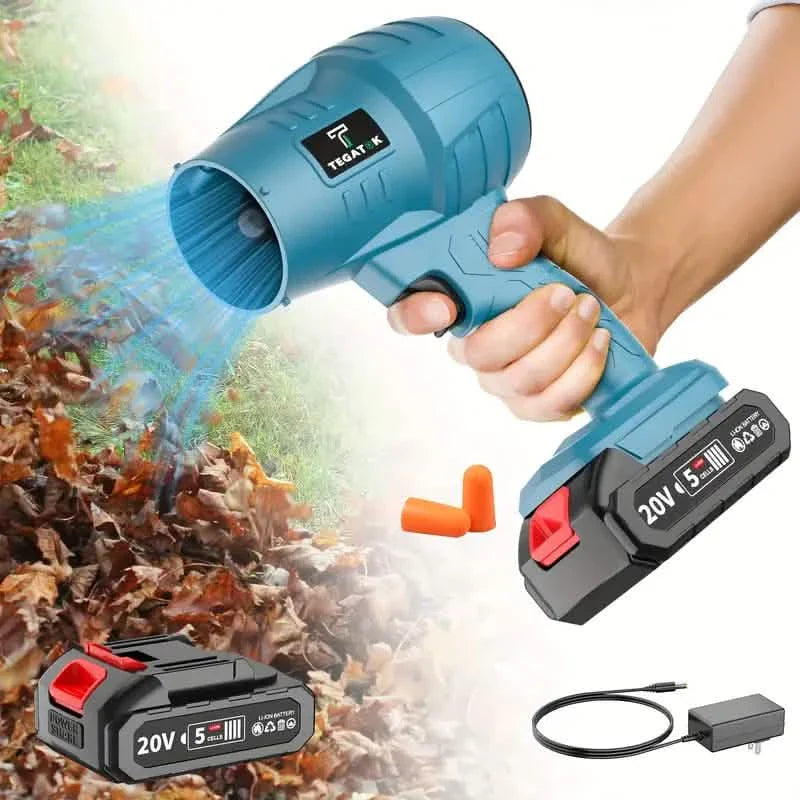 Car Detailing Turbo Jet Handheld Cordless Blower for Leaves, Dust & Car Drying