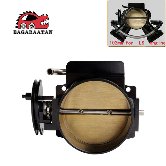 102mm Throttle Body for GM LS1 / LS-Series Engines – Silver or Black