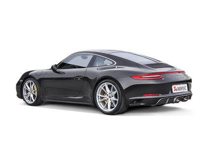 Akrapovic 16-17 Porsche 911 Carrera S/4/4S/GTS (991.2) Slip-On Line (Titanium) w/ Titanium Tips S-PO/TI/5H