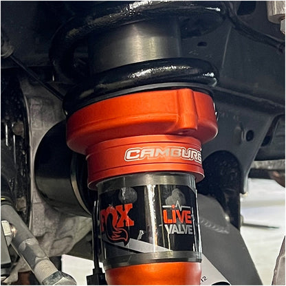 Camburg Ford Raptor 21-23 1in Front Spring Preload Spacer Kit (Fox Orange) CAM-110265-ORG