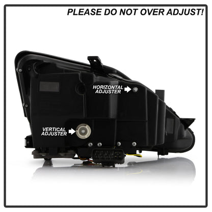 Spyder Lexus IS 250/350 06-10 Halogen Model Only High-Power LED Headlights - Black PRO-YD-LIS06AP-BK 5088246