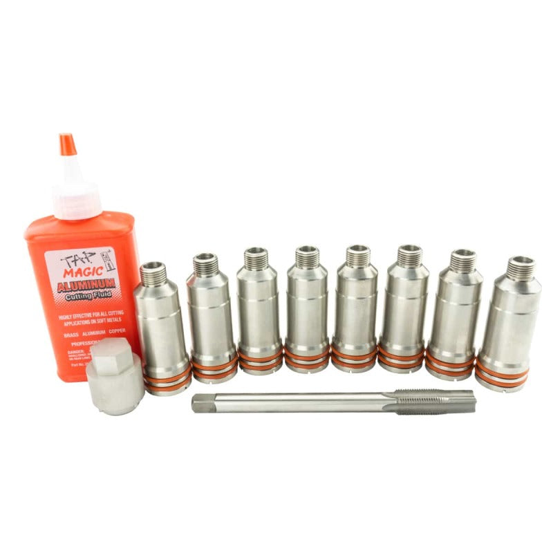 Gm Injector Screw In Cups For 2001-2004.5 6.6L LB7 Duramax Includes Install Tool and Hardware Industrial Injection