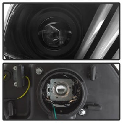 Spyder Ford Mustang 10-13 Projector Headlights - HID Model Only - Black PRO-YD-FM2010V2-HID-BK 5084569