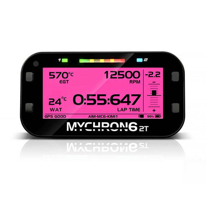 AiM Sports MyChron6 2T Dual-Temp Karting Dash and Data Logger