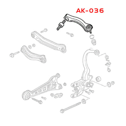 GODSPEED Acura CL (YA1) 1997-99 Adjustable Rear Camber Arms With Ball Joints