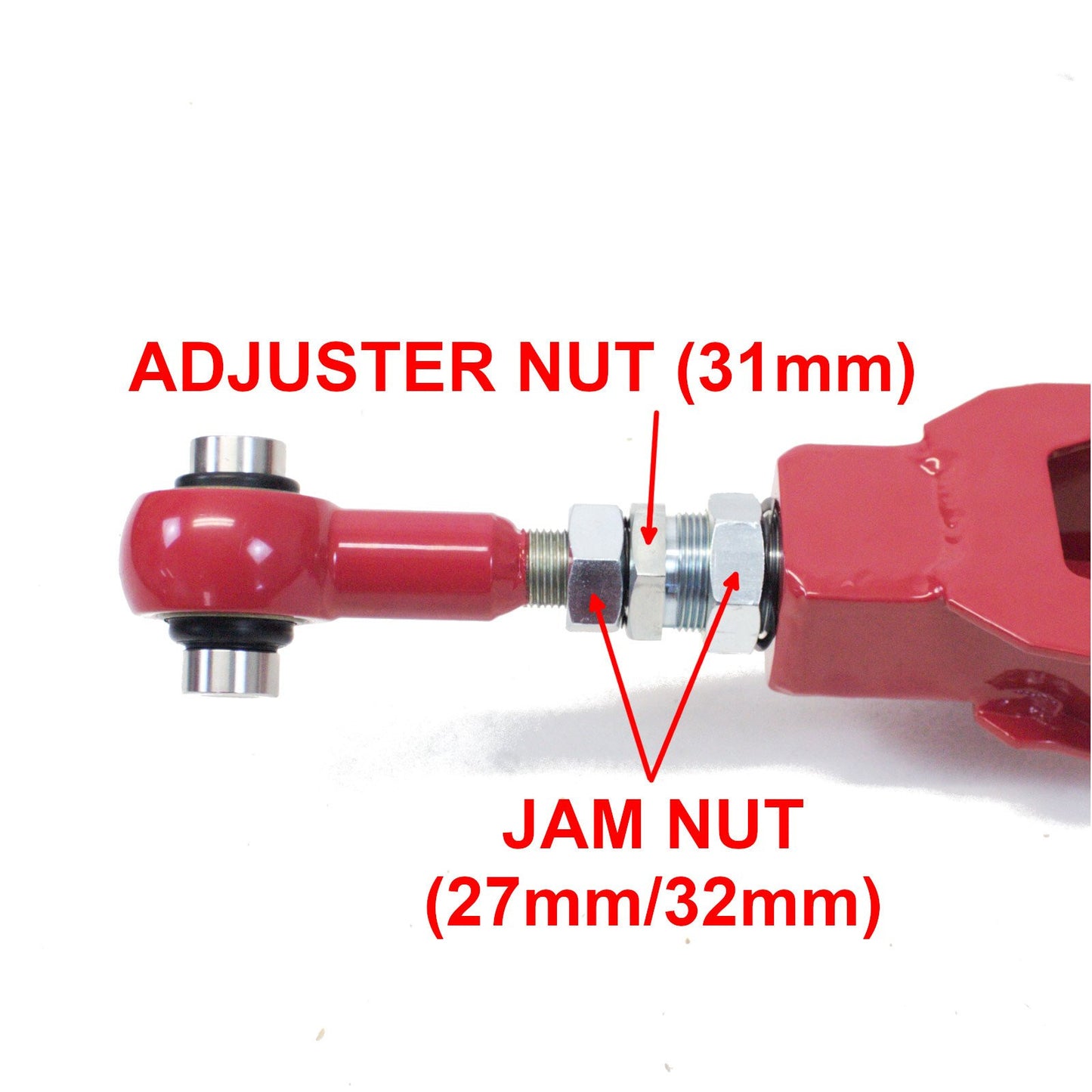 GODSPEED Honda Civic Type-R (FL5) 2023-26 Rear Adjustable Spring Bucket Lower Arms With Spherical Bearings