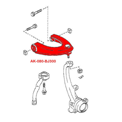 GODSPEED Lexus IS300 (XE10) 2001-05 Adjustable Front Upper Camber Arms With Ball Joints