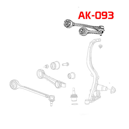 GODSPEED Dodge Challenger RWD (LC/LA) 2008-23 Adjustable Camber Front Upper Arms With Ball Joints