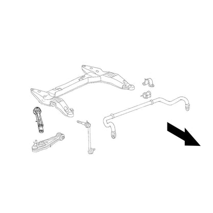 Godspeed Porsche Boxster (987) 2005-12 Adjustable Arms With Spherical Bearings