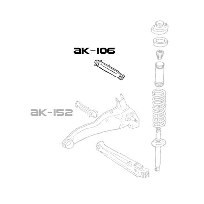 GODSPEED Mitsubishi Eclipse Cross (GK/YA) 2018-20 Adjustable Rear Camber Arms With Spherical Bearings