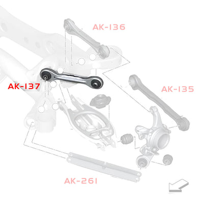 GODSPEED BMW 3-Series (E90/E91/E92/E93) 2006-11 Adjustable Toe Rear Lateral Links With Spherical Bearings