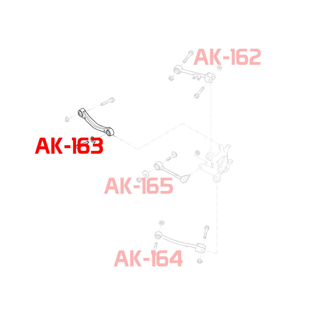GODSPEED Hyundai Genesis Coupe (BK) 2009-16 Adjustable Rear Camber Arms With Spherical Bearings