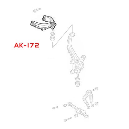 GODSPEED Acura CL (YA4) 2001-03 Adjustable Front Upper Camber Arms With Ball Joints
