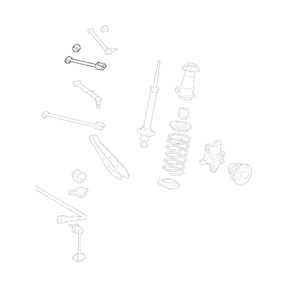 GODSPEED Lexus GS (S190) 2006-11 Adjustable Rear Upper Forward Arms - Ver. 2