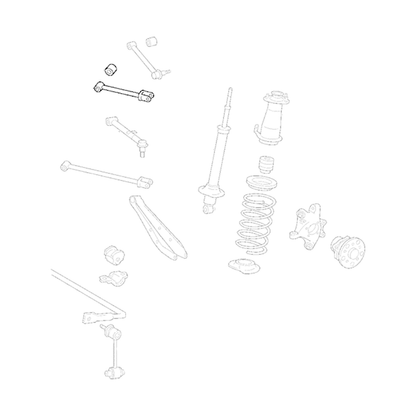 Godspeed Lexus IS F (XE20) 2008-14 Adjustable Rear Upper Forward Arms