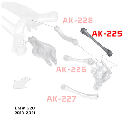 GODSPEED BMW 3-Series (G20) 2019-24 Adjustable Toe Rear Track Arms