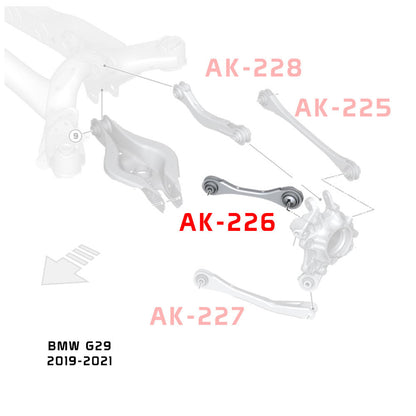 GODSPEED BMW Z4 (G29) 2020-24 Adjustable Rear Upper Forward Arms