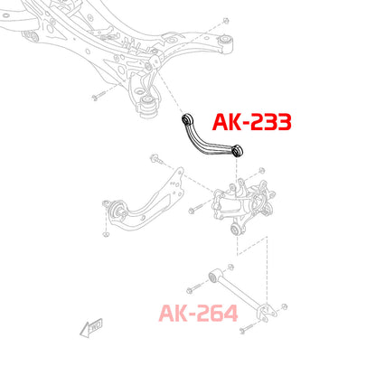 GODSPEED Mazda CX-5 (KE) 2013-16 Adjustable Camber Rear Upper Arms With Spherical Bearings