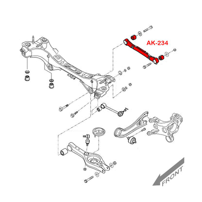 GODSPEED Hyundai Sonata (YF) 2011-14 Adjustable Rear Camber Arms With Spherical Bearings
