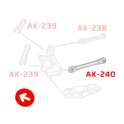 Godspeed Chevrolet Camaro 2016-24 Adjustable Rear Toe Arm (Spherical Bearing)