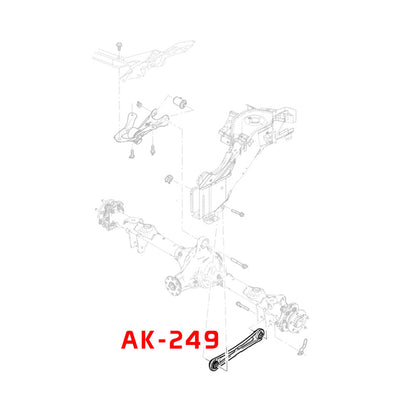 GODSPEED Ford Mustang (S197) 2005-14 Adjustable Rear Lower Control Arms w/ Spherical Bearings