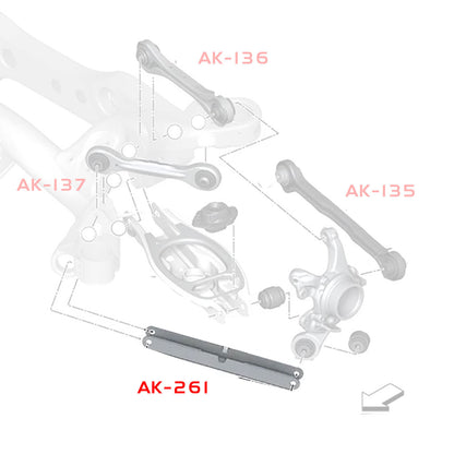 GODSPEED BMW 3-Series (E90/E91/E92/E93) 2006-11 Adjustable Trailing Arms