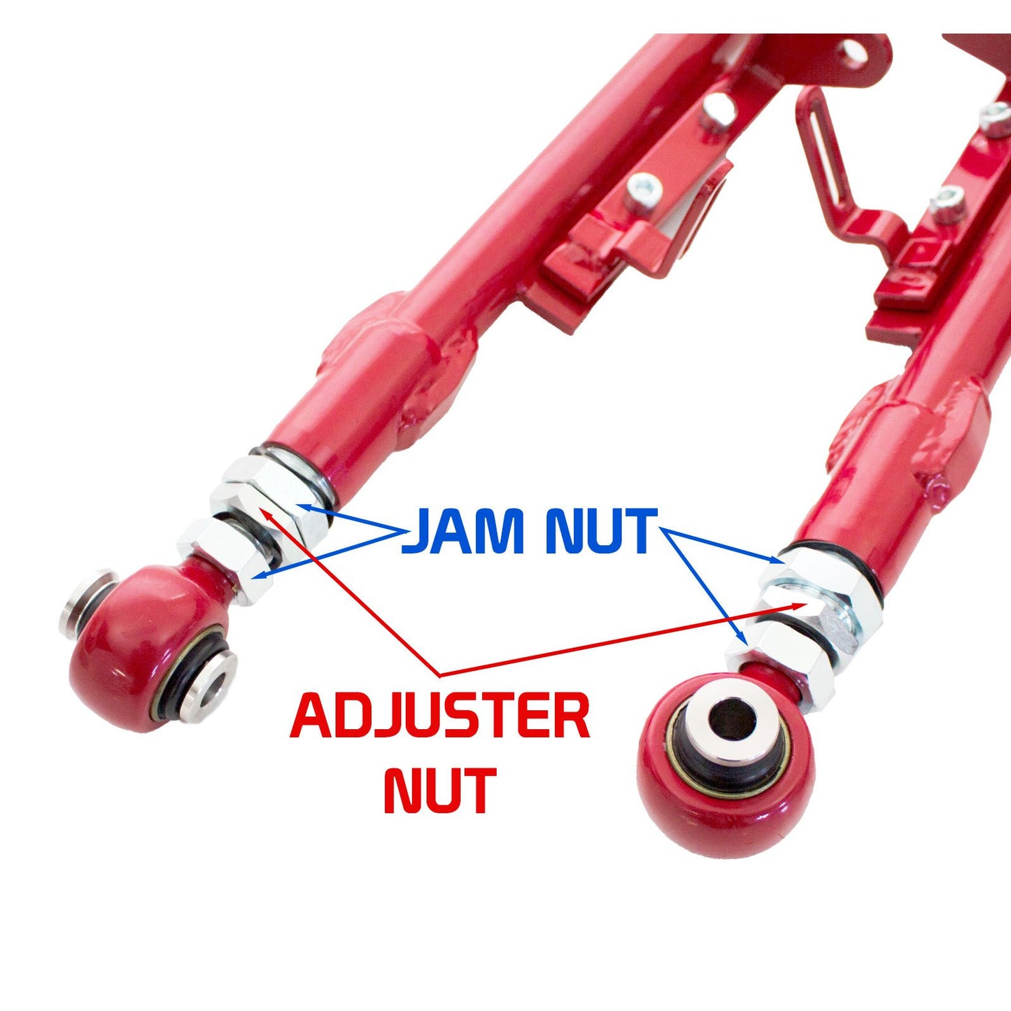 GODSPEED Lexus LS430 (XF30) 2001-06 Adjustable Rear Lower Camber Arms With Spherical Bearings