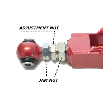 GODSPEED Subaru WRX / STI (VA1/VA2) 2015-21 Gen3 Adjustable Rear Lower Control Arms With Spherical Bearings