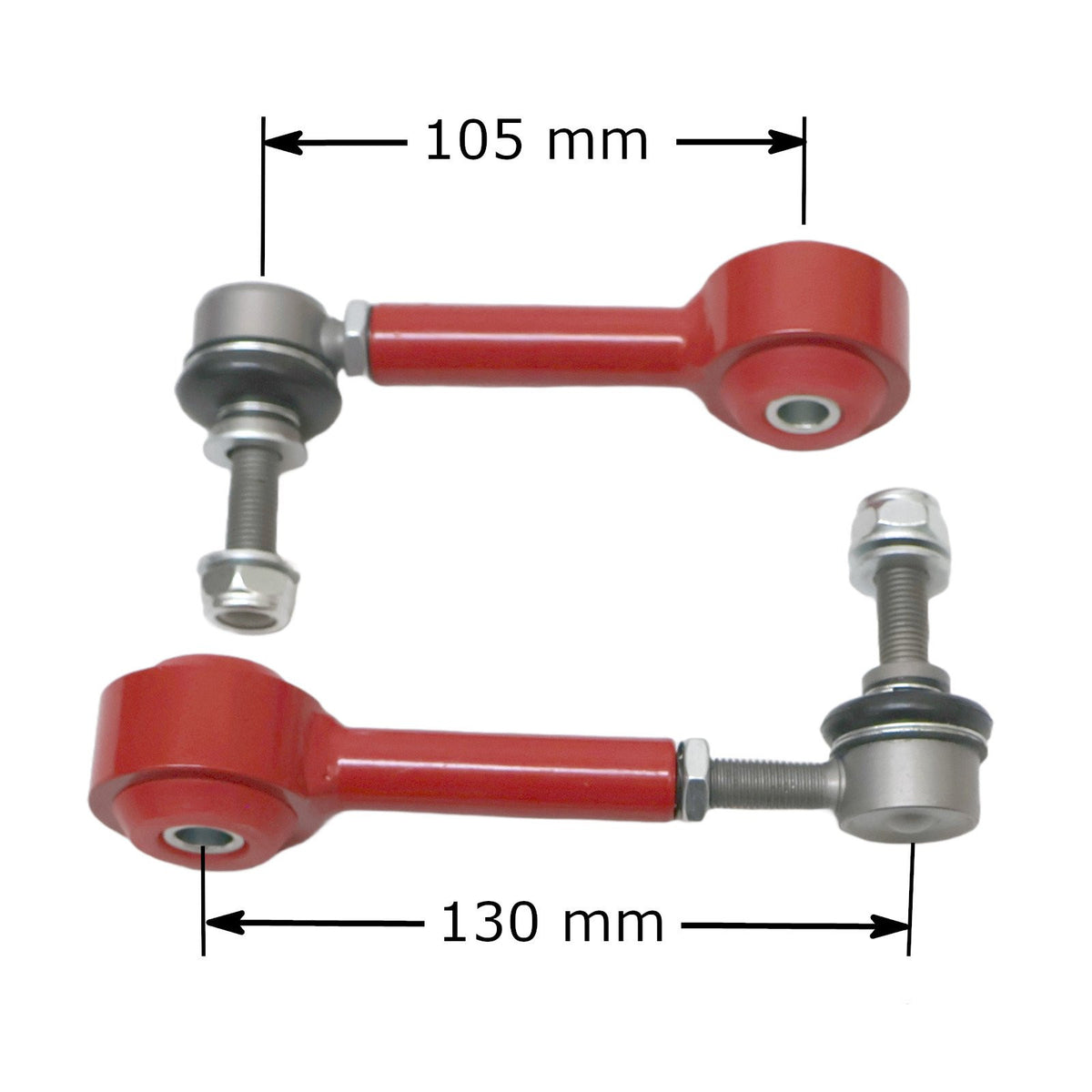 GODSPEED PROJECT Front Adjustable Sway Bar End Links for Volkswagen Jetta (MK4) 1999–2005 – 105–130mm