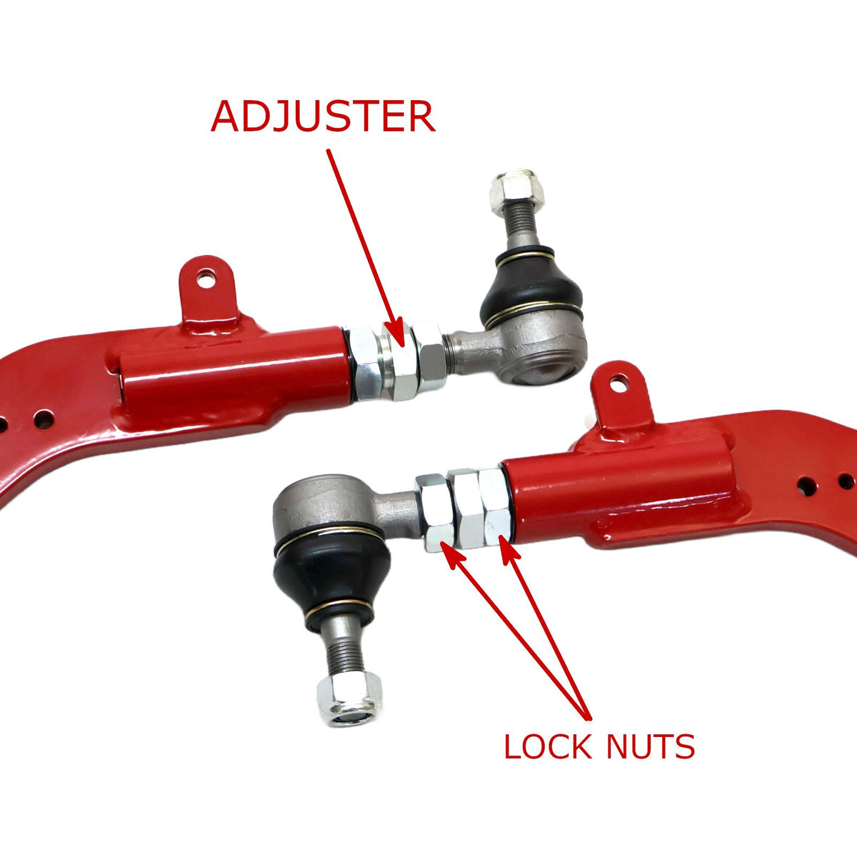 Godspeed Project Adjustable Rear Toe Arms for Lexus LS460 / LS600h (UCF40) 2007-2017