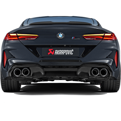 Akrapovic 2021+ BMW M8/M8 Competition (F91/F92) Evolution Line Cat Back (Titanium) w/Carbon Tips