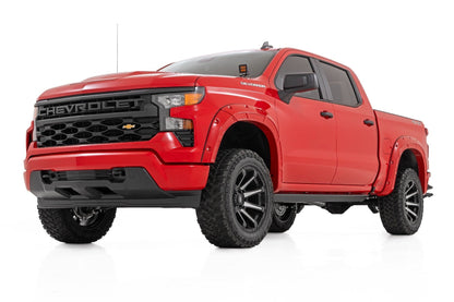 Rough Country Power Running Boards | HT-Series | Crew Cab | Chevy/GMC 1500/2500HD/3500HD (19-26)