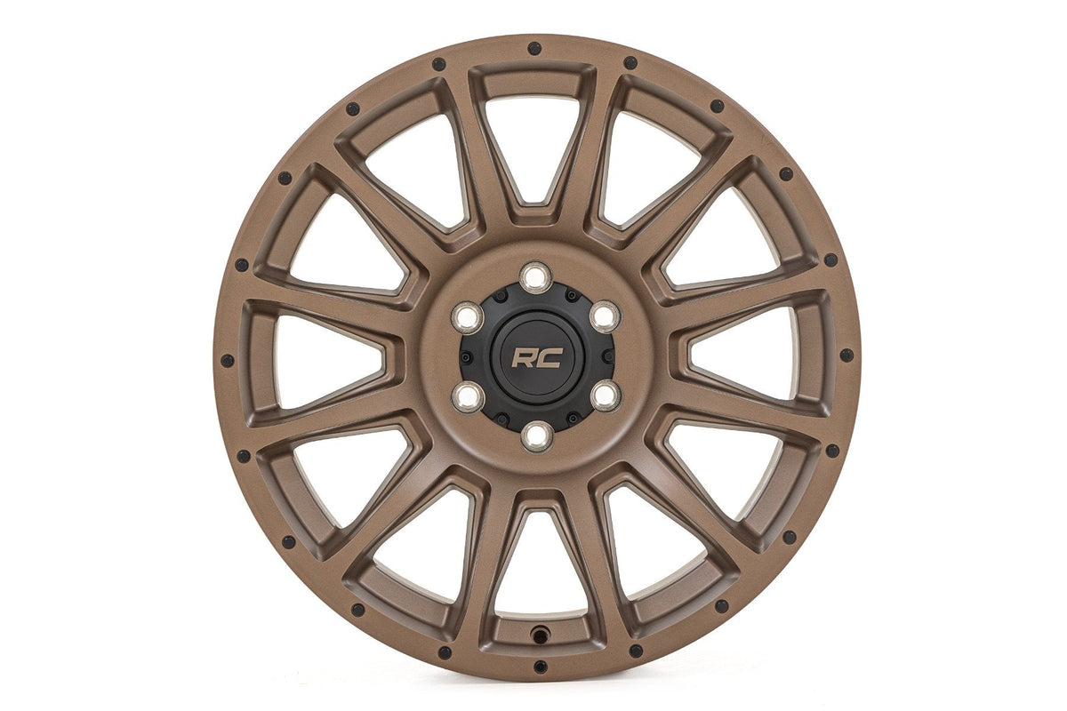 Rough Country 90 Series Wheel | One-Piece | Bronze | 18x9 | 5x5.0 | 0mm