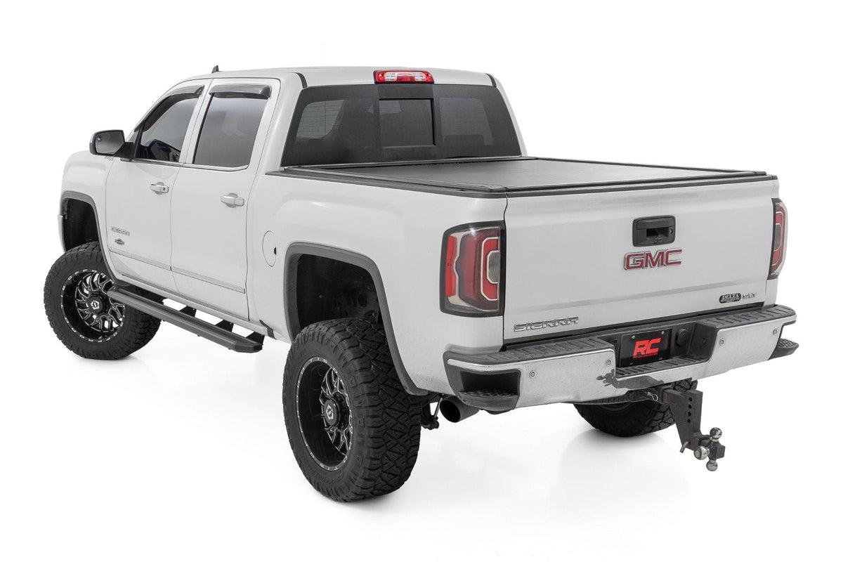 Rough Country Multi-Color LED Running Boards | Crew Cab | Chevy/GMC 1500/2500HD/3500HD (07-19 & Classic)