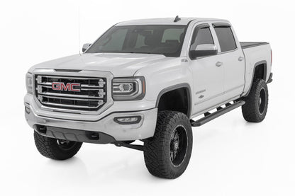 Rough Country Multi-Color LED Running Boards | Crew Cab | Chevy/GMC 1500/2500HD/3500HD (07-19 & Classic)