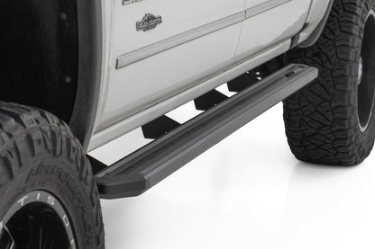 Rough Country Multi-Color LED Running Boards | Crew Cab | Chevy/GMC 1500/2500HD/3500HD (07-19 & Classic)