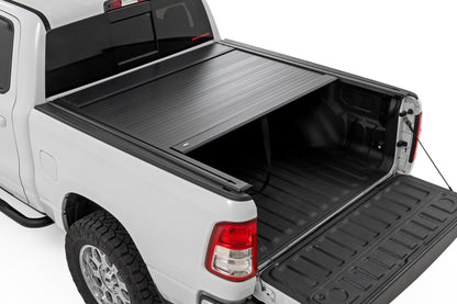 Rough Country Retractable Bed Cover 5'7" Bed | 2019-2027 Ram 1500 & RHO /1500 TRX