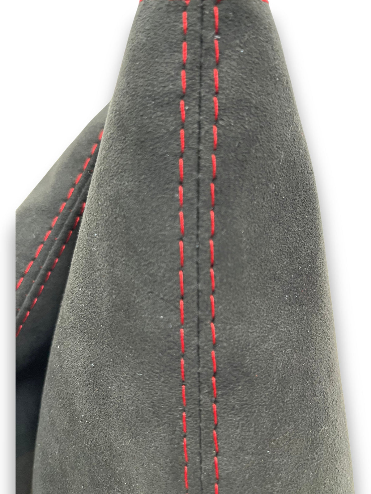 Charcoal Black Alcantara Shift & Handbrake Boot Cover For Corvette C6 2005-2013