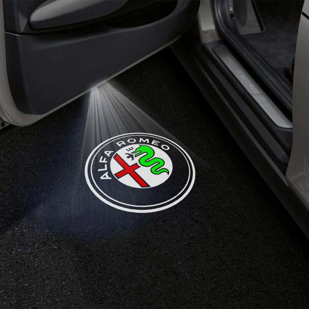 Alfa Romeo Brera Premium Door Puddle Lights Various Designs 2005-2010