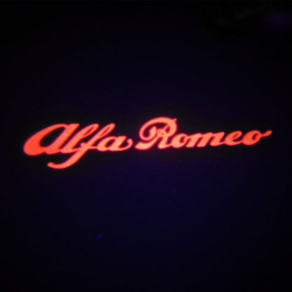 Alfa Romeo Giulia 952 Premium Door Puddle Lights Various Designs 2015–2026