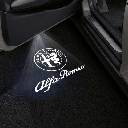 Alfa Romeo Spider Premium Door Puddle Lights Various Designs 2006-2010