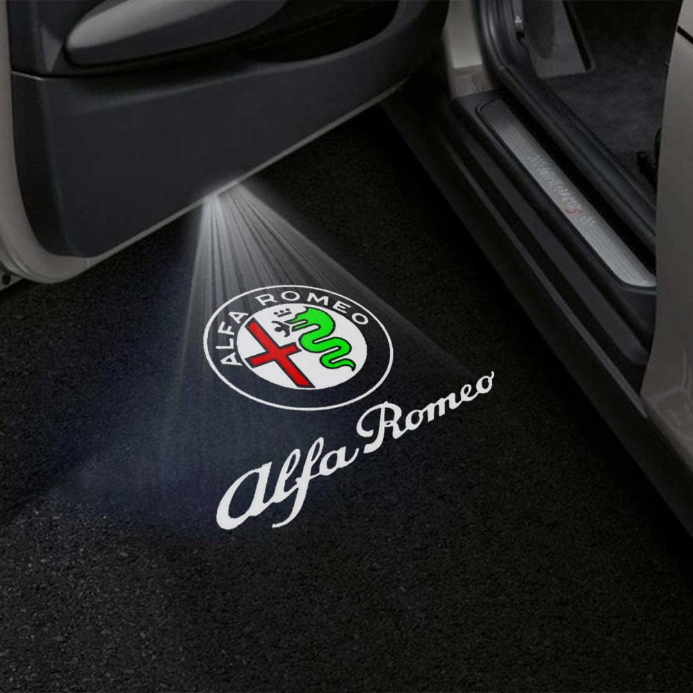 Alfa Romeo Stelvio 949 Premium Door Puddle Lights Various Designs 2016-2026