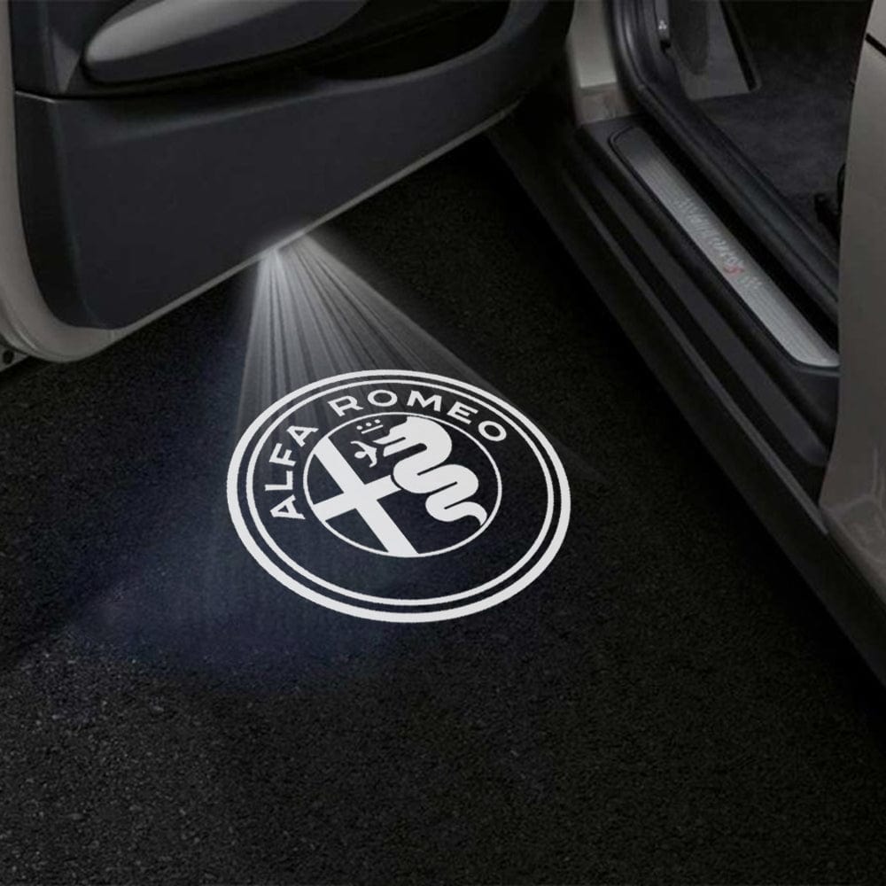 Alfa Romeo Stelvio 949 Premium Door Puddle Lights Various Designs 2016-2026